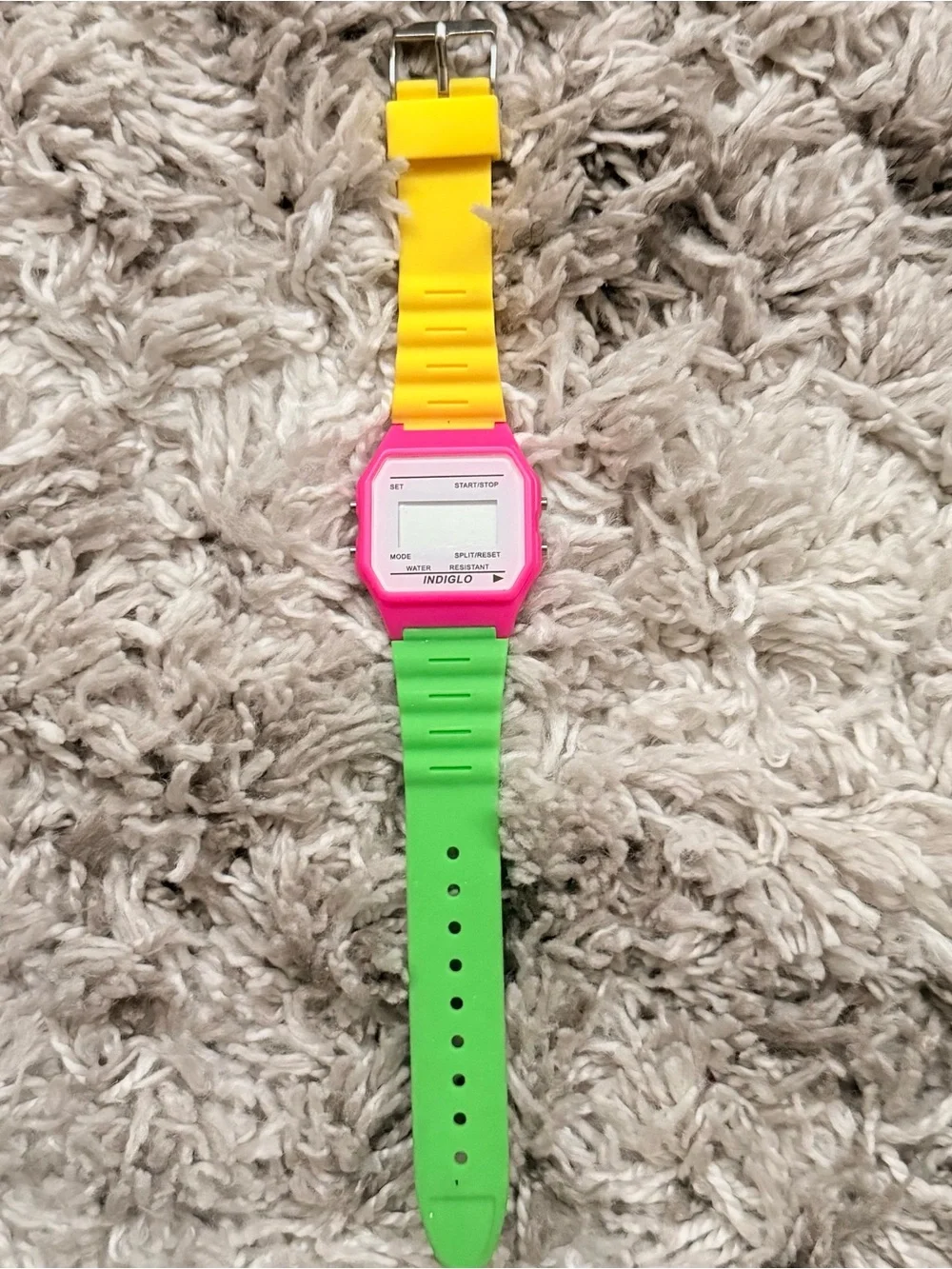 New Colorblock Indiglo 90s Watch